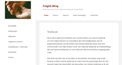 Desktop Screenshot of fragilewing.com